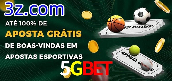 5GBET Ate 100% de Aposta Gratis